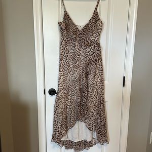 Leopard print dress